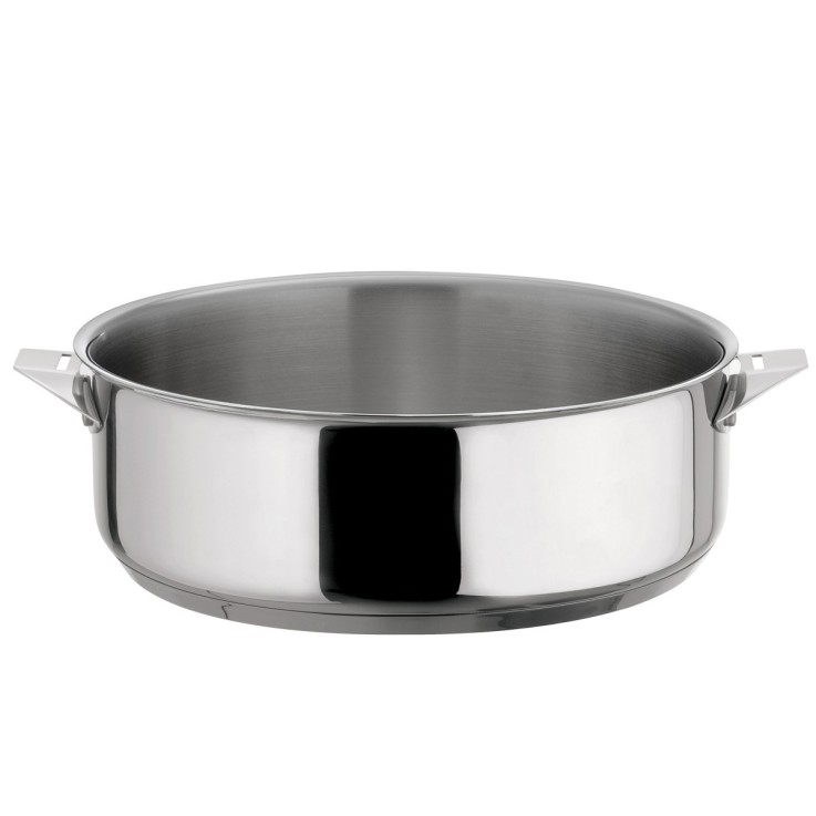 Sauteuse 28 cm inox avec couvercle