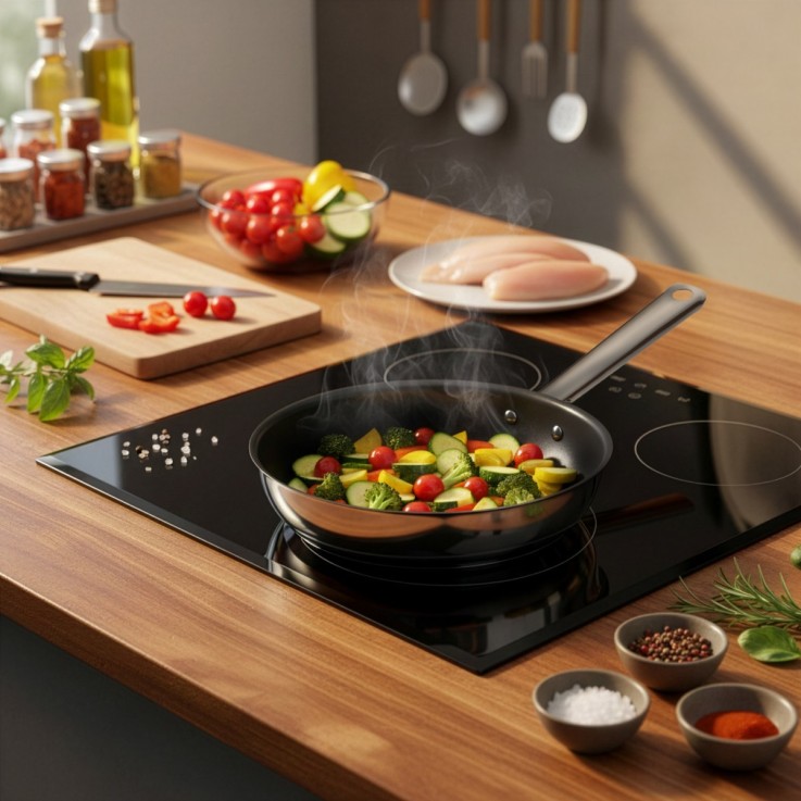 Poêle 24cm Elysée en inox