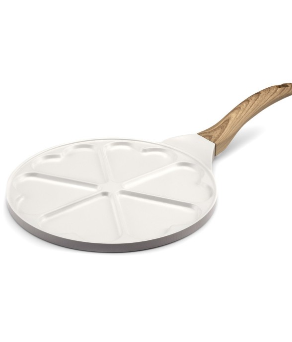 Poêle avec 6 cœurs 25.7 cm...