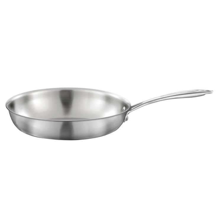Poêle 24 cm inox triply