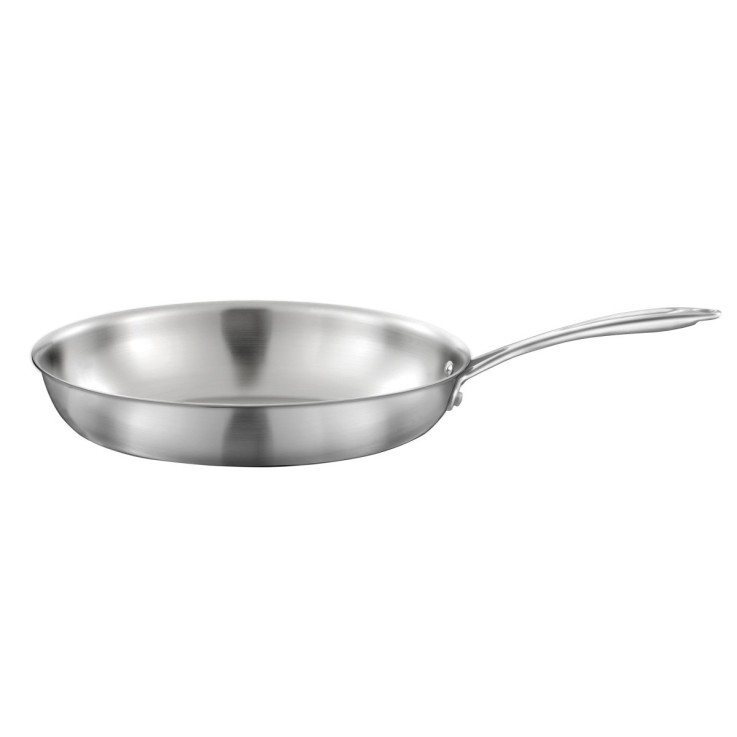Poêle 32 cm inox triply