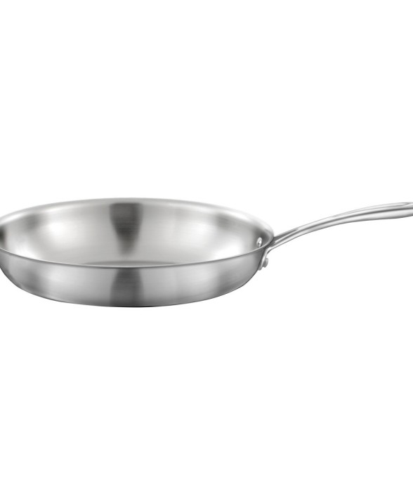 Poêle 32 cm inox triply