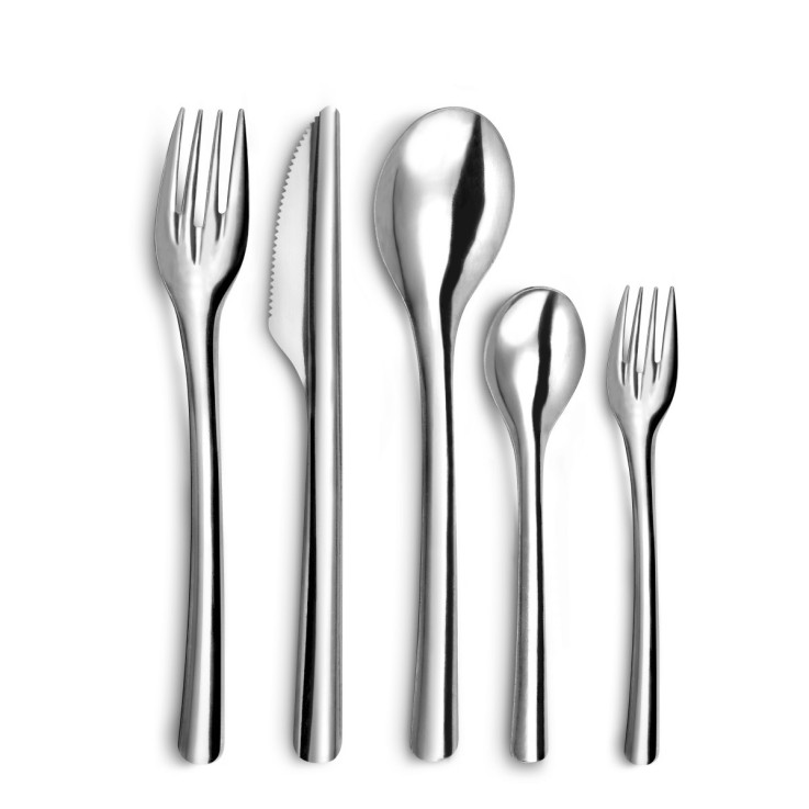 Boite de 48 fourchettes gâteaux/tapas réutilisables & recyclables Slim2