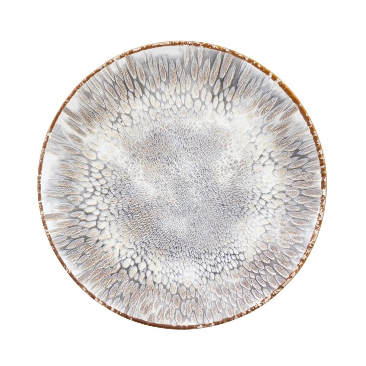 Assiette plates forme coupe (lot de 6)