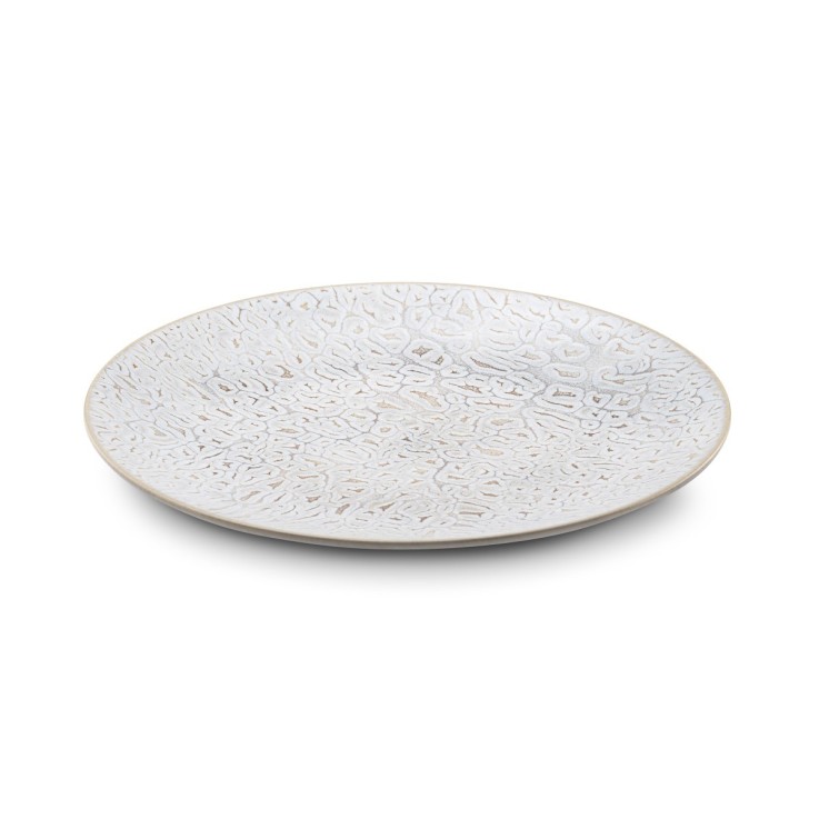 Assiette plates forme coupe (lot de 6)