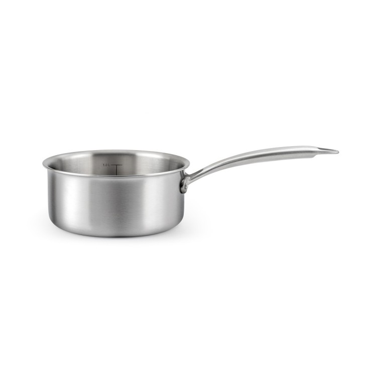 Lot de 3 casseroles Gourmet en inox 16, 18 et 20 cm