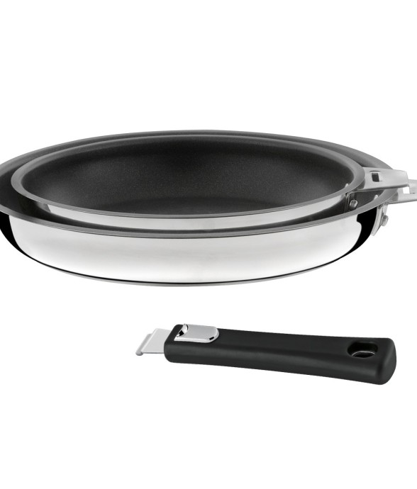 Série de 2 poêles 20/24cm...
