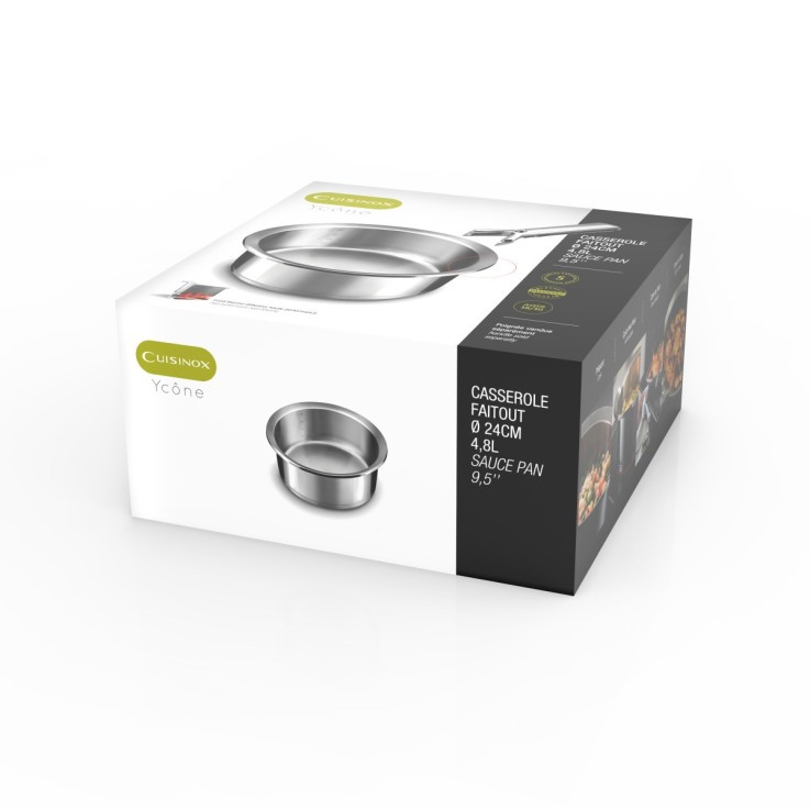 Casserole 16cm en inox