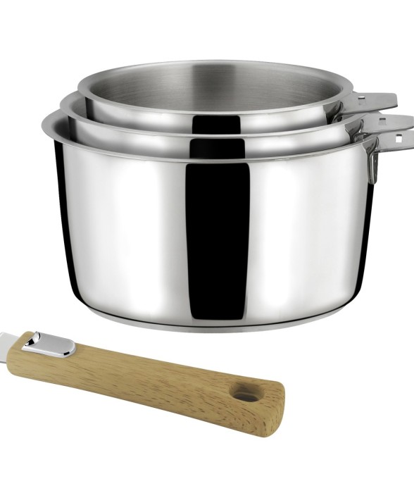 Série de 3 casseroles...