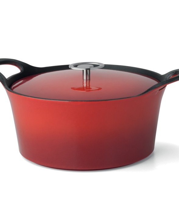 Cocotte ronde 24cm en fonte...