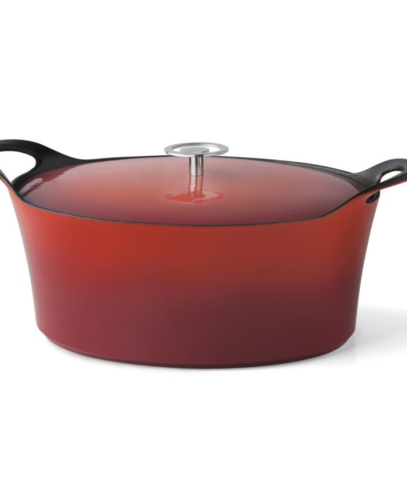 Cocotte Ovale 35cm en fonte...
