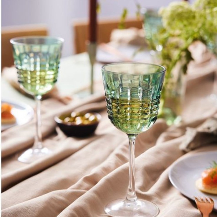 Lot de 4 verres à pied 25 cl