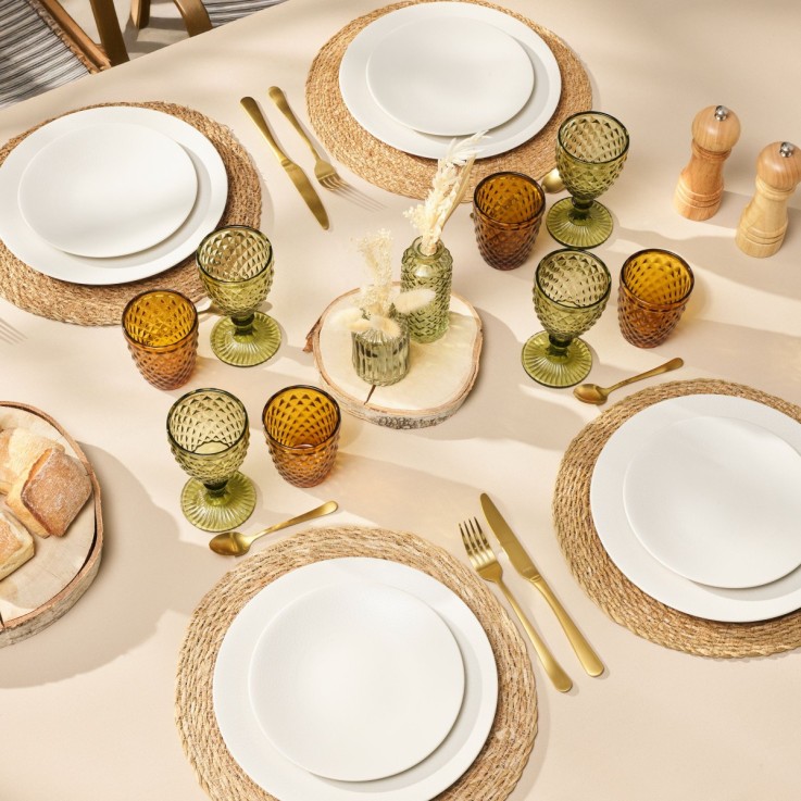 6 verres à pied 20 cl