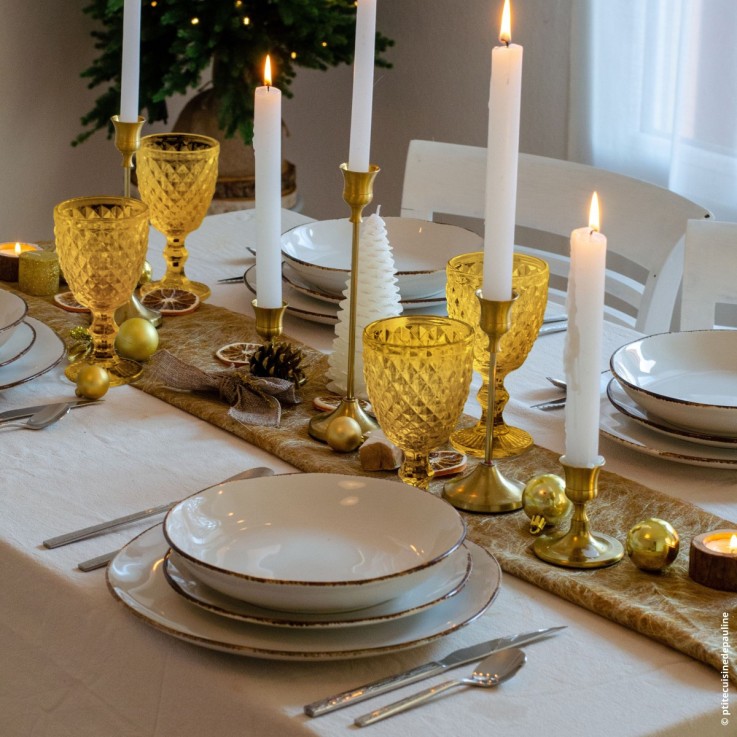 6 verres à pieds 20 cl