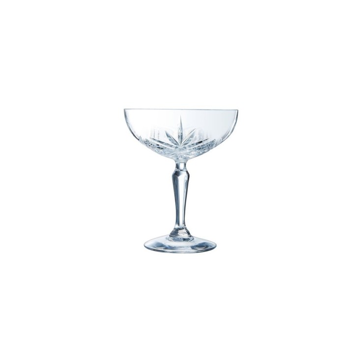 Lot de 6 verres à pied coupe 25 cl