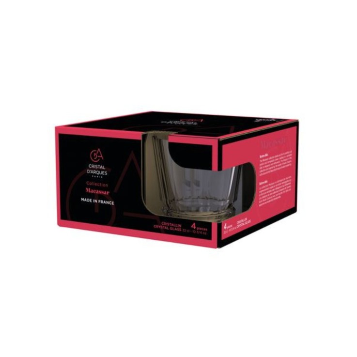 4 gobelets forme basse 32 cl