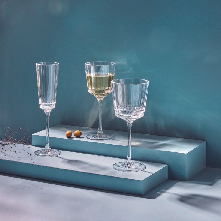 Lot de 4 verres à pied 25 cl