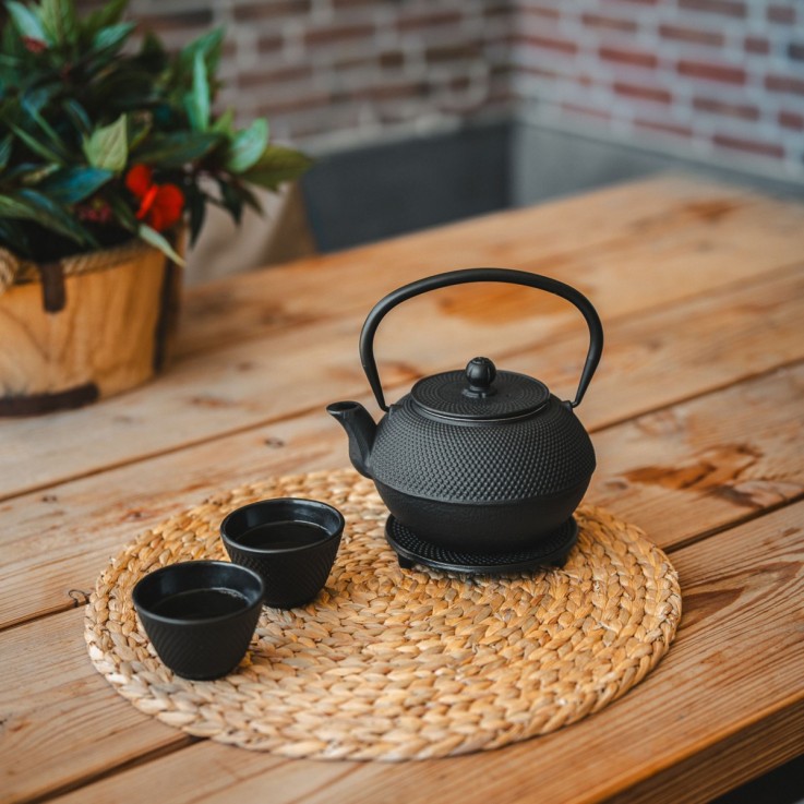 Set de 2 tasses à thé en fonte