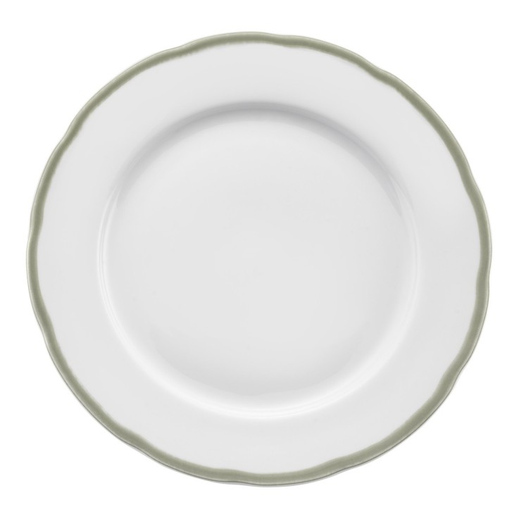 Service Scala Vert 18 pièces en porcelaine