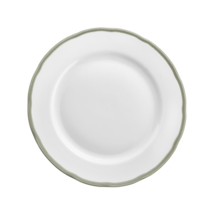 Service Scala Vert 18 pièces en porcelaine