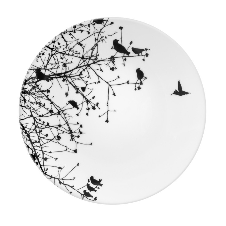 Service Aurore 18 pièces en porcelaine