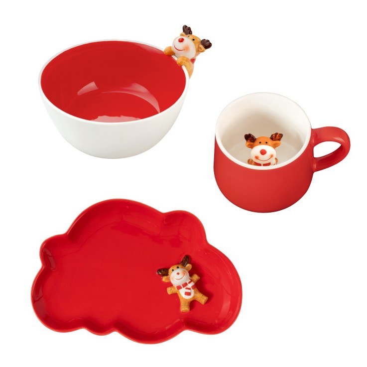 Lot de vaisselle 3 pièces pour enfant