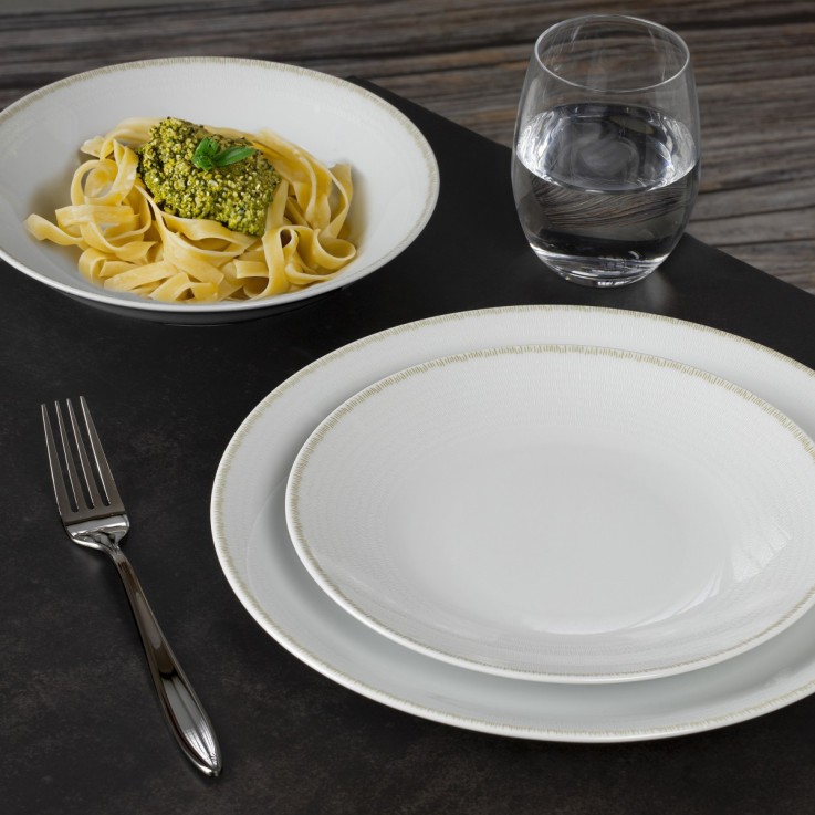 Service Nuance 18 pièces en porcelaine