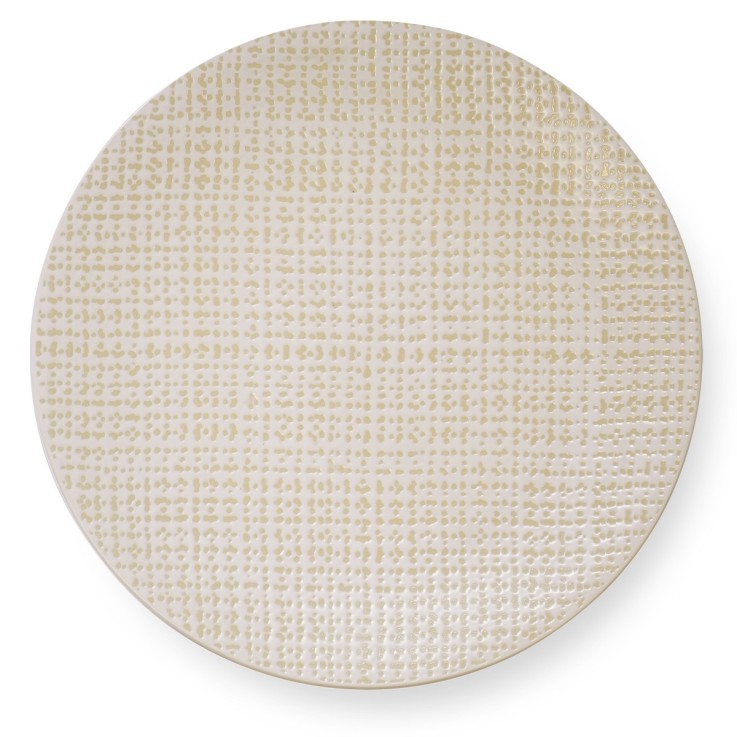 Service Tweed Ivoire 18 pièces en grès