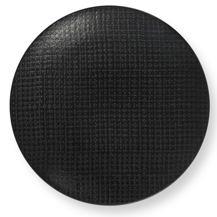 Service Tweed Noir 18 pièces en grès