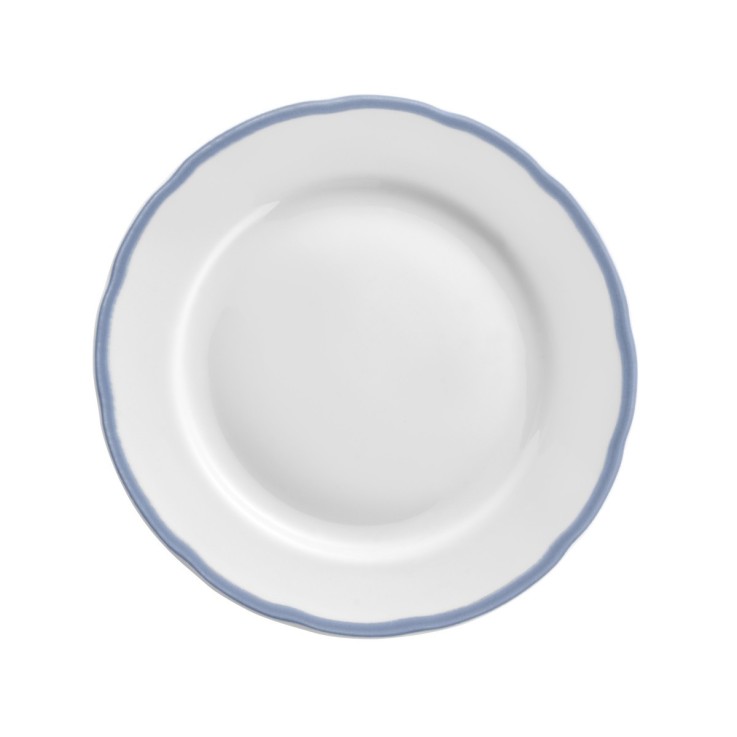 Service Scala Bleu 18 pièces en porcelaine