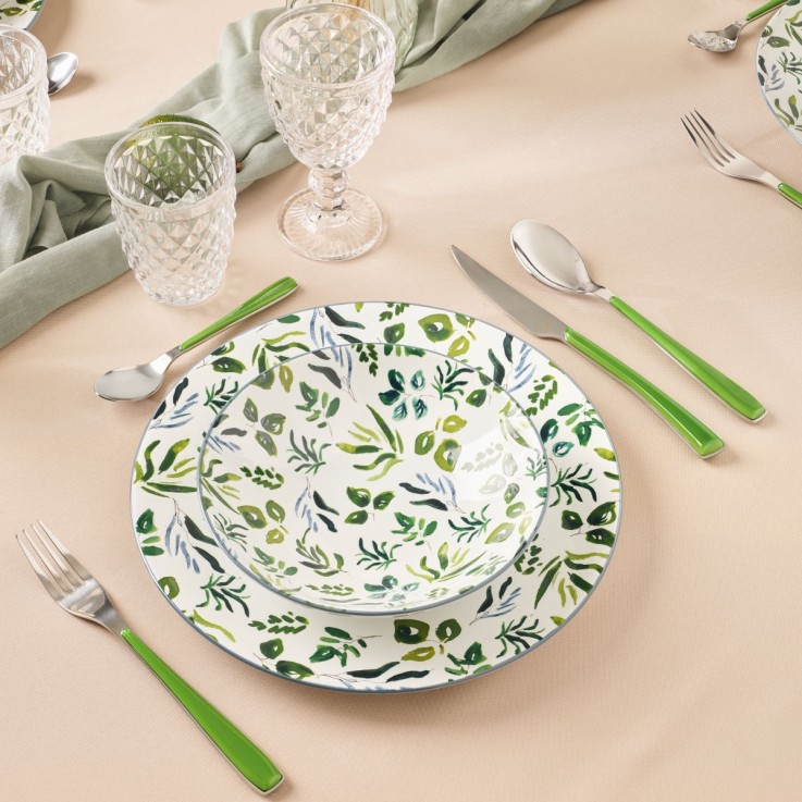 Service Syracuse 18 pièces en porcelaine