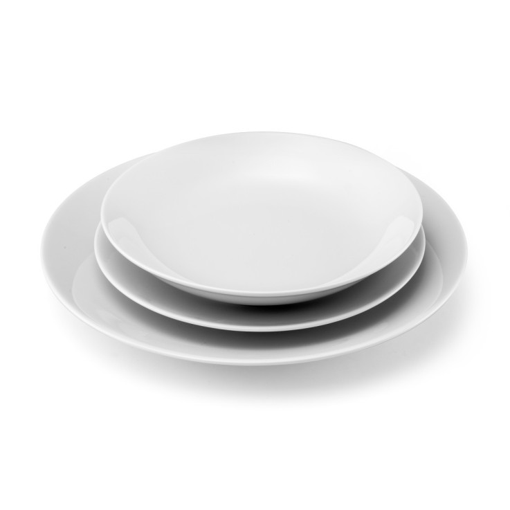 Service Hermine 18 pièces en porcelaine