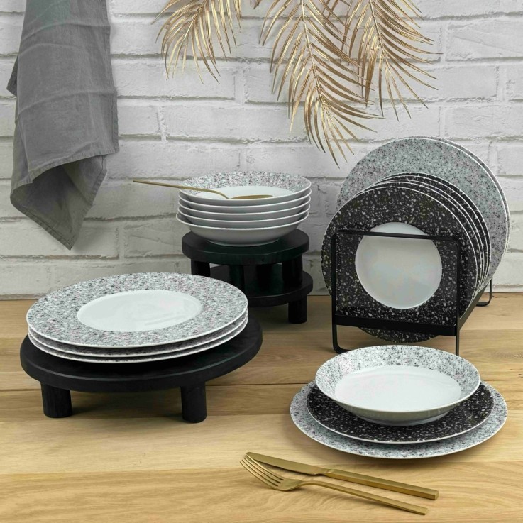 Service Cosmo 18 pièces en porcelaine