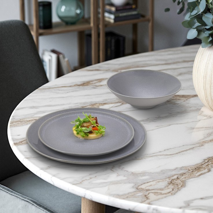 Service Yumi 18 pièces en porcelaine