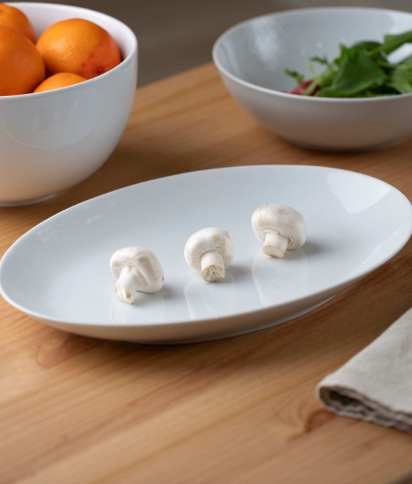 Plat ovale Côme 38 x 24 cm...