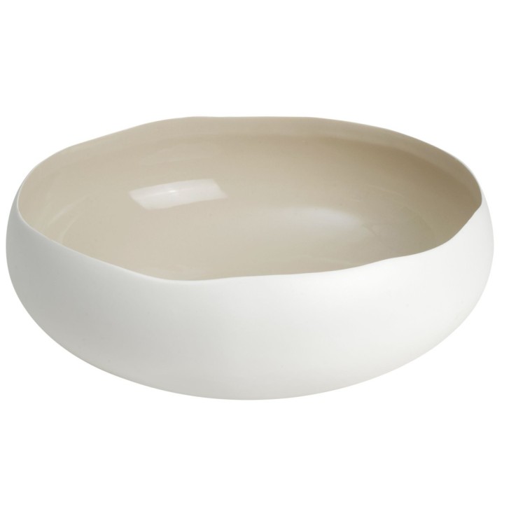 Coupe Oslo Lin 34 x 34 x 11.5 cm en grès