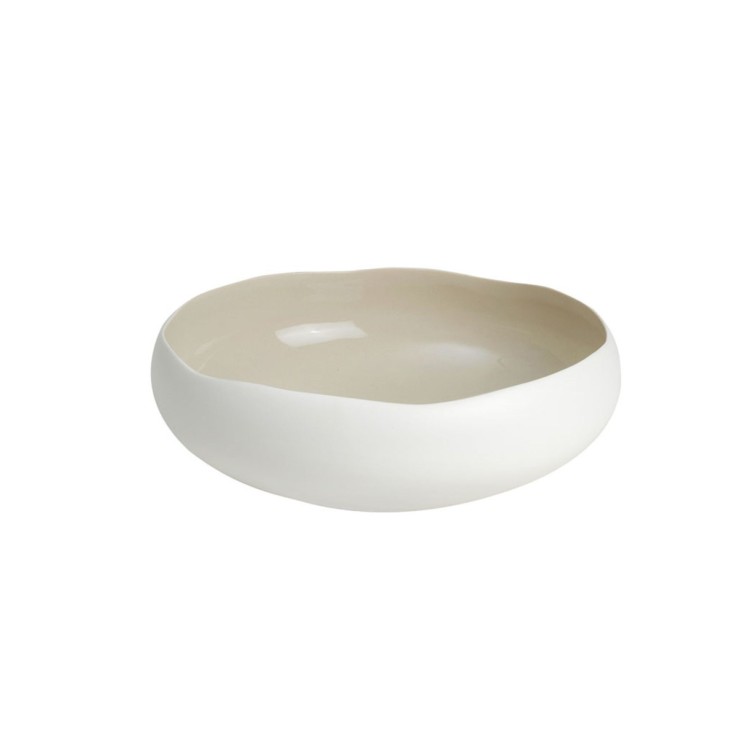 Coupe Oslo Lin 22 x 22 x 7.8 cm en grès