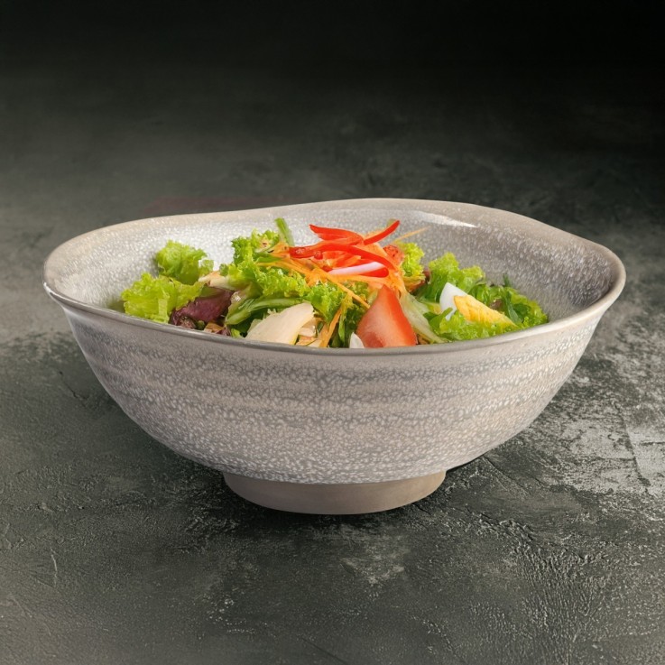 Saladier Atoll Jade 22.5 cm (lot de 2) en grès