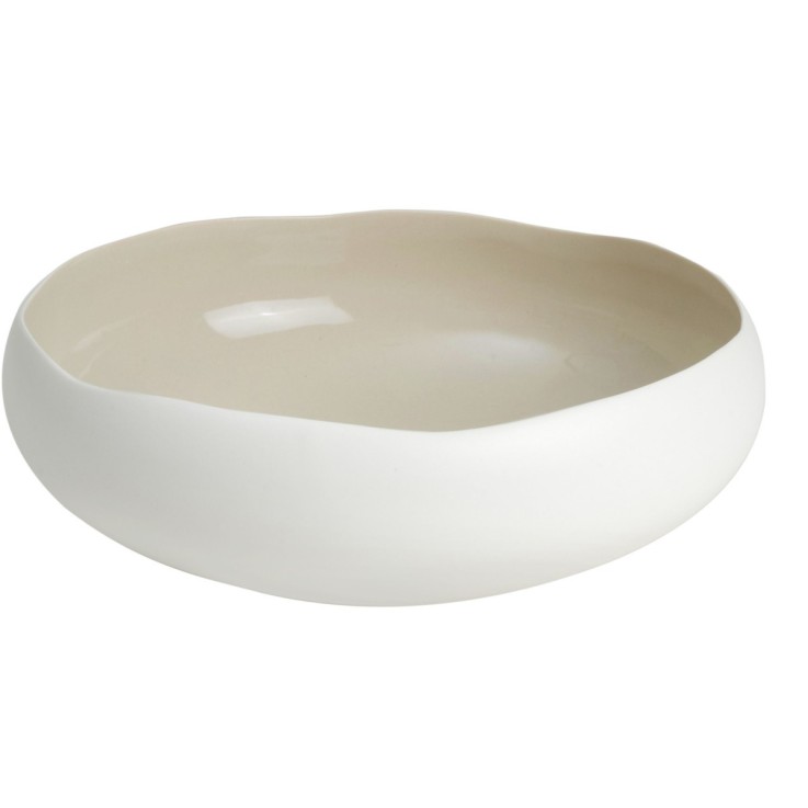 Coupe Oslo Lin 27 x 27 x 9 cm en grès