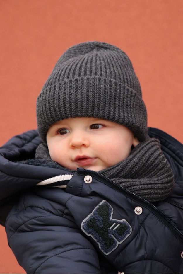 Bonnet enfant Perinne Laine mérinos