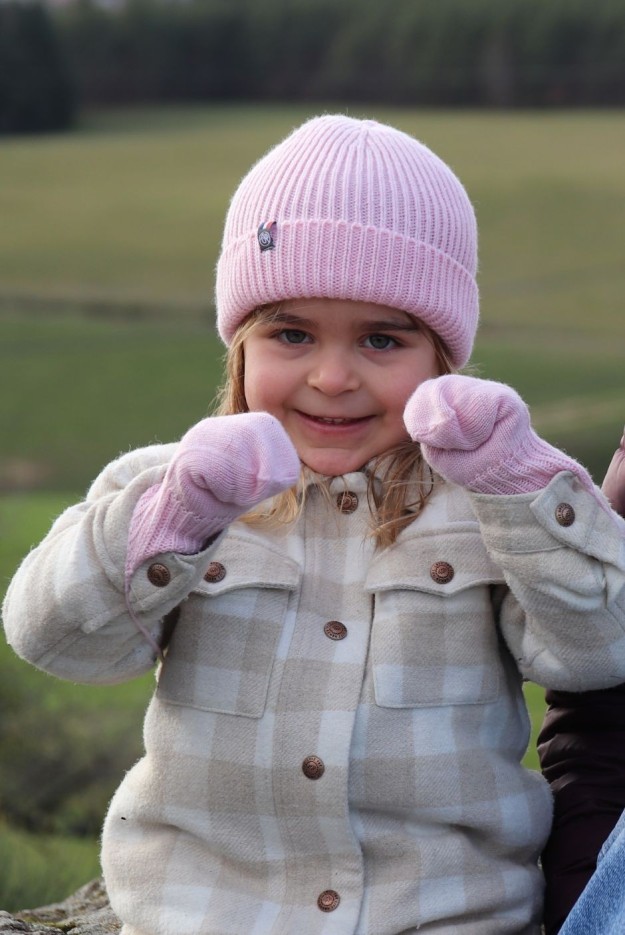 Moufles enfant Perinne Laine mérinos