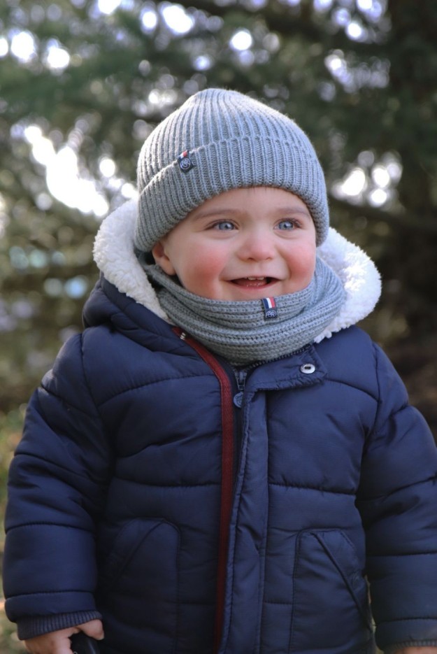 Bonnet enfant Perinne Laine mérinos