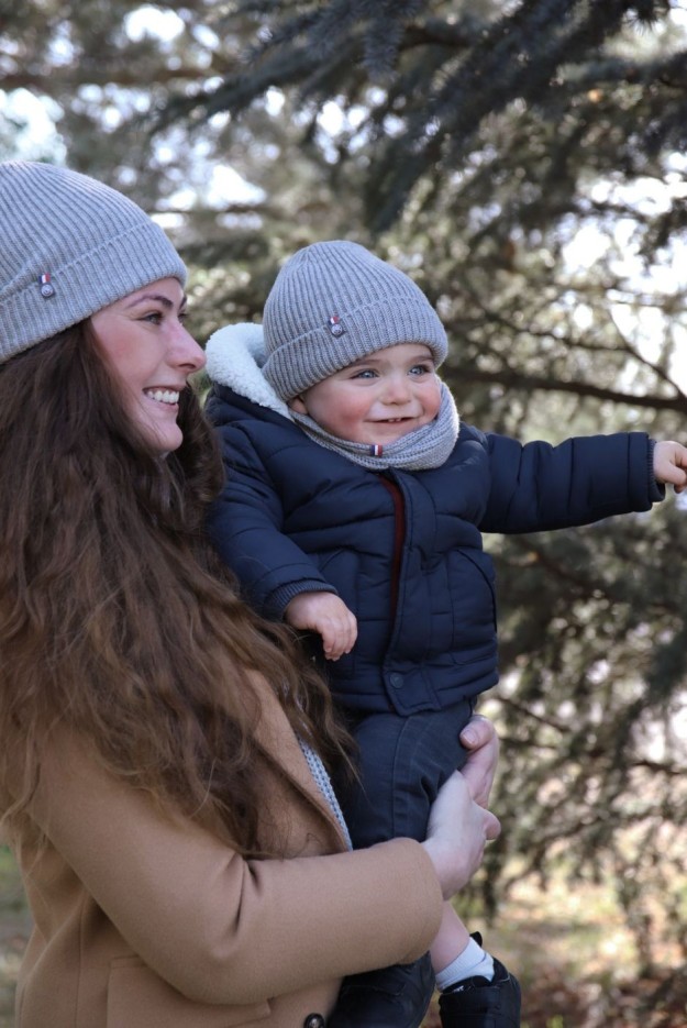 Bonnet enfant Perinne Laine mérinos