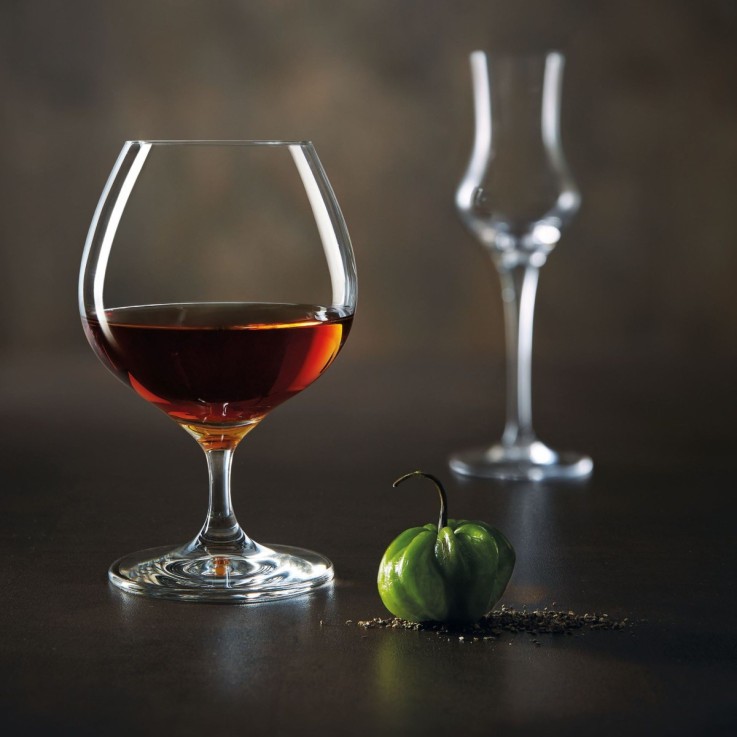 6 verres à cognac 70cl