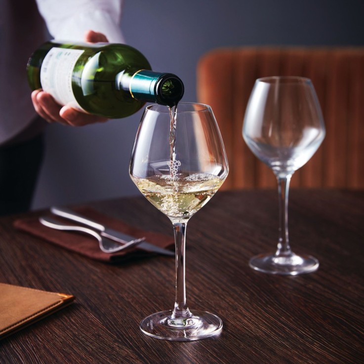 6 verres à pied 47 cl