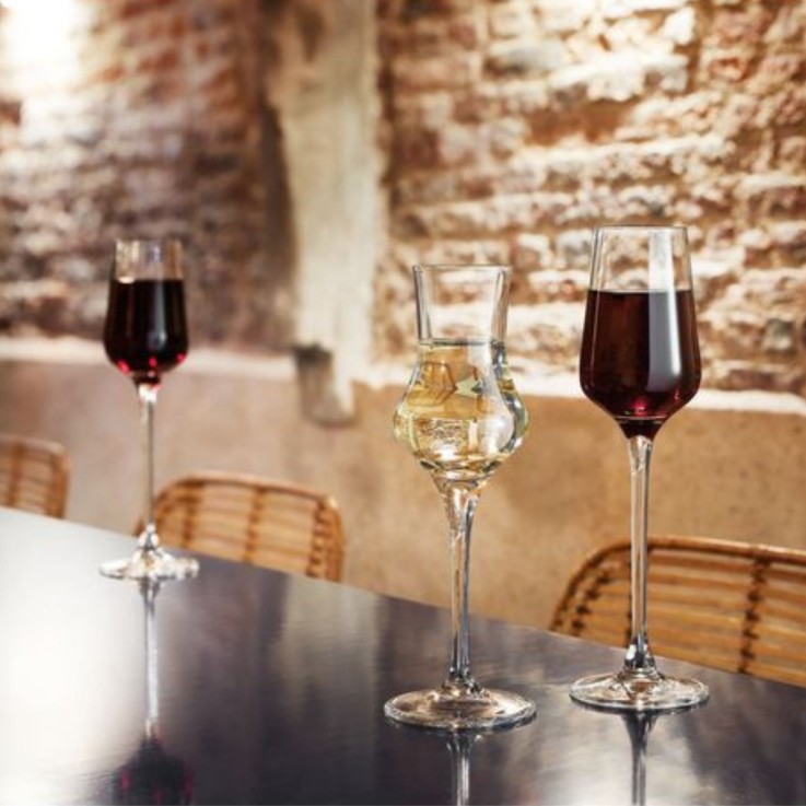 6 verres à grappa 10cl