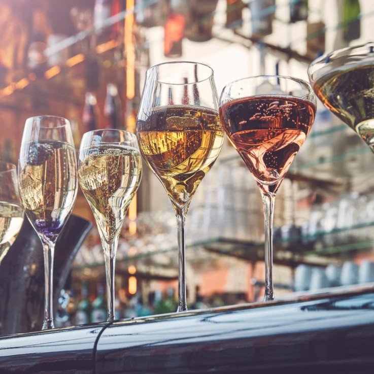 6 verres à pied 38 cl