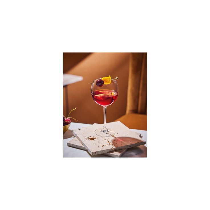 6 verres à pied 70cl