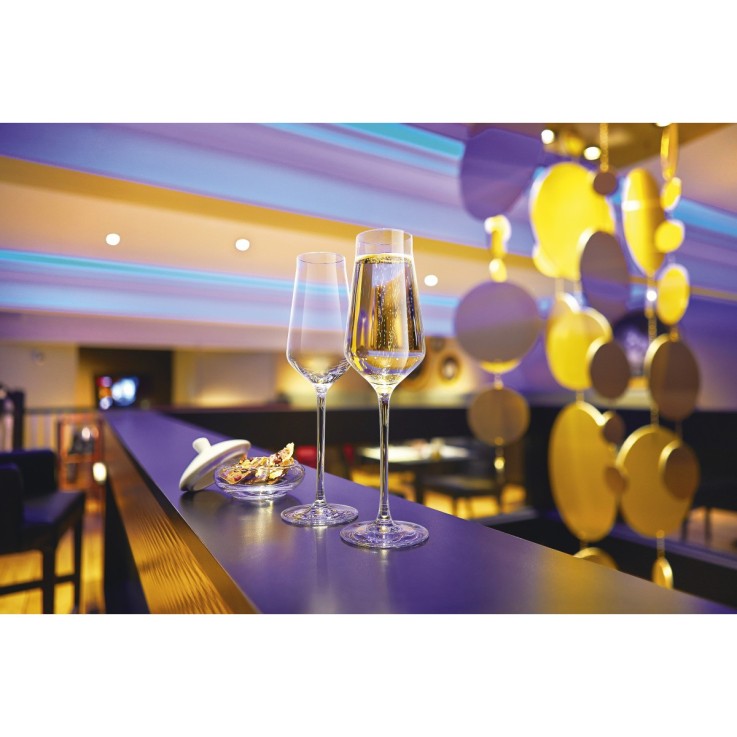 6 verres à pied Soft 30 cl