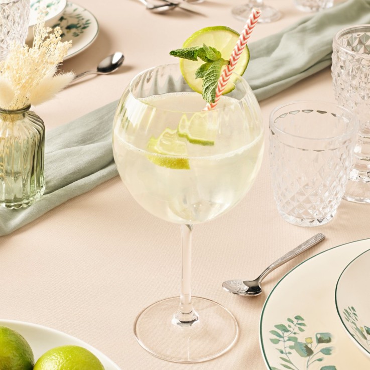 6 verres à pied 58 cl